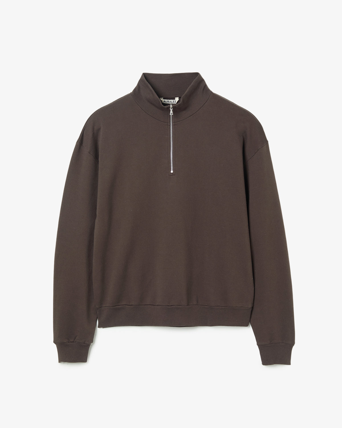 SUPER HIGH GAUGE SWEAT HALF ZIP P/O