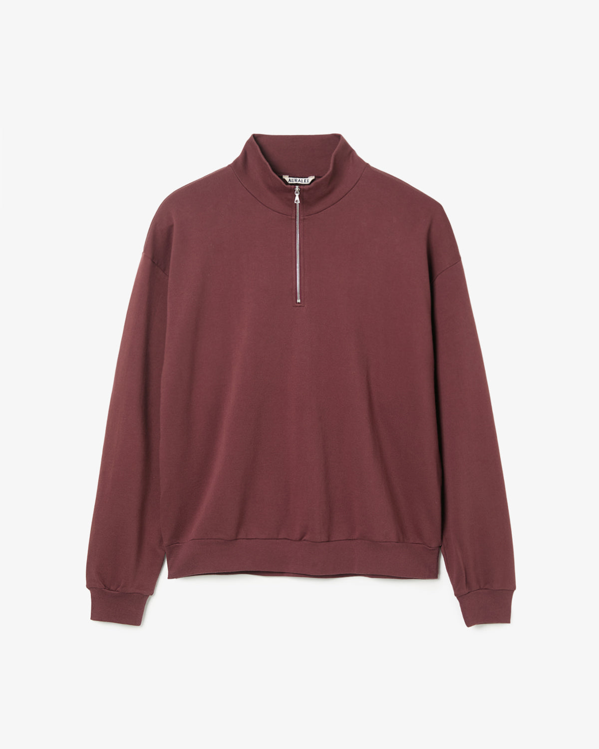 SUPER HIGH GAUGE SWEAT HALF ZIP P/O