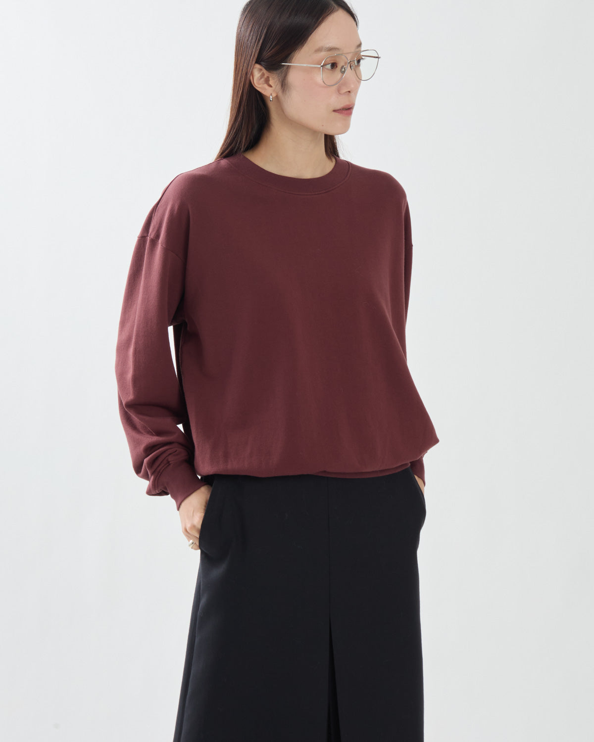 SUPER HIGH GAUGE SWEAT P/O
