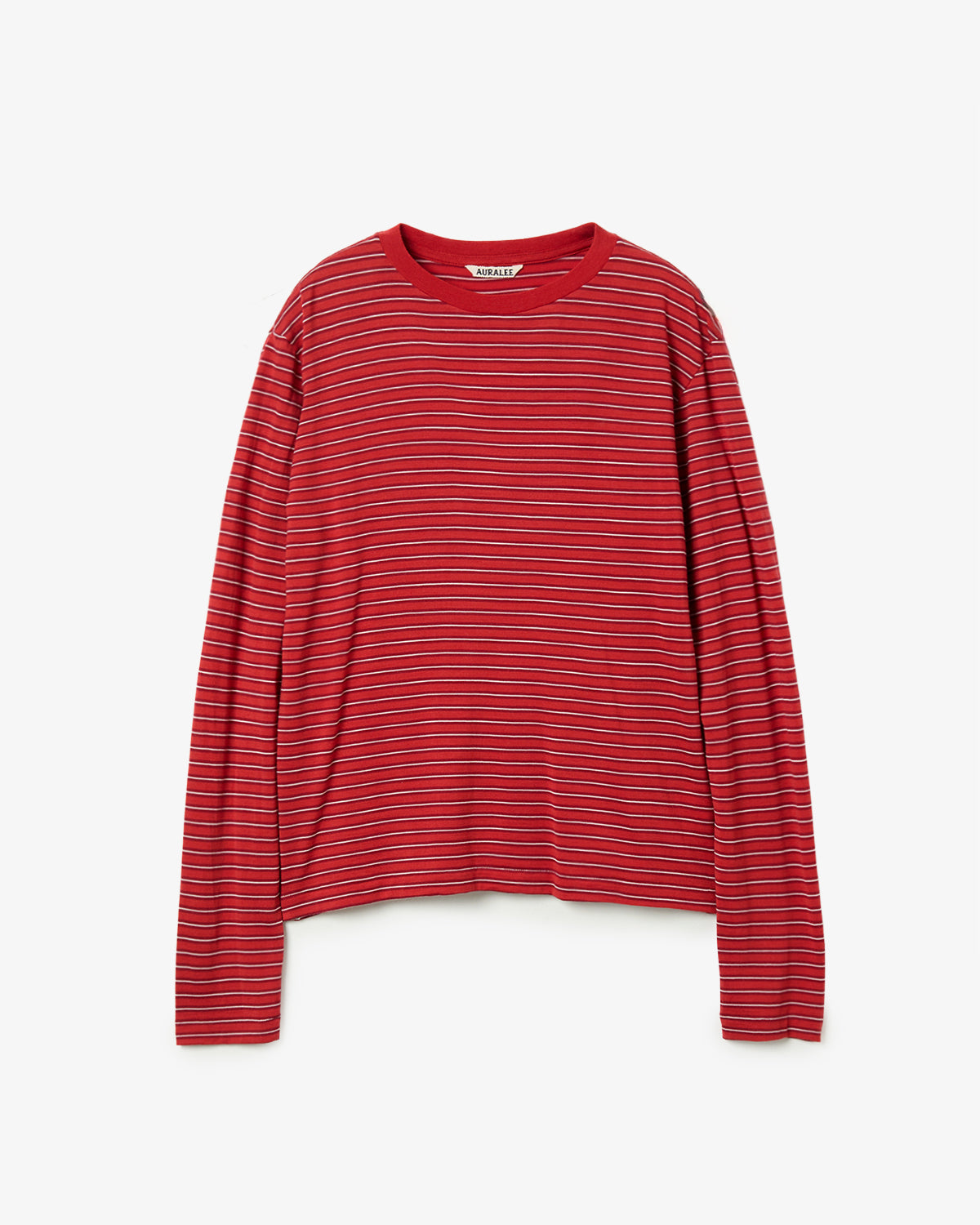 SOFT SMOOTH WOOL STRIPE JERSEY L/S TEE (WOMEN'S)