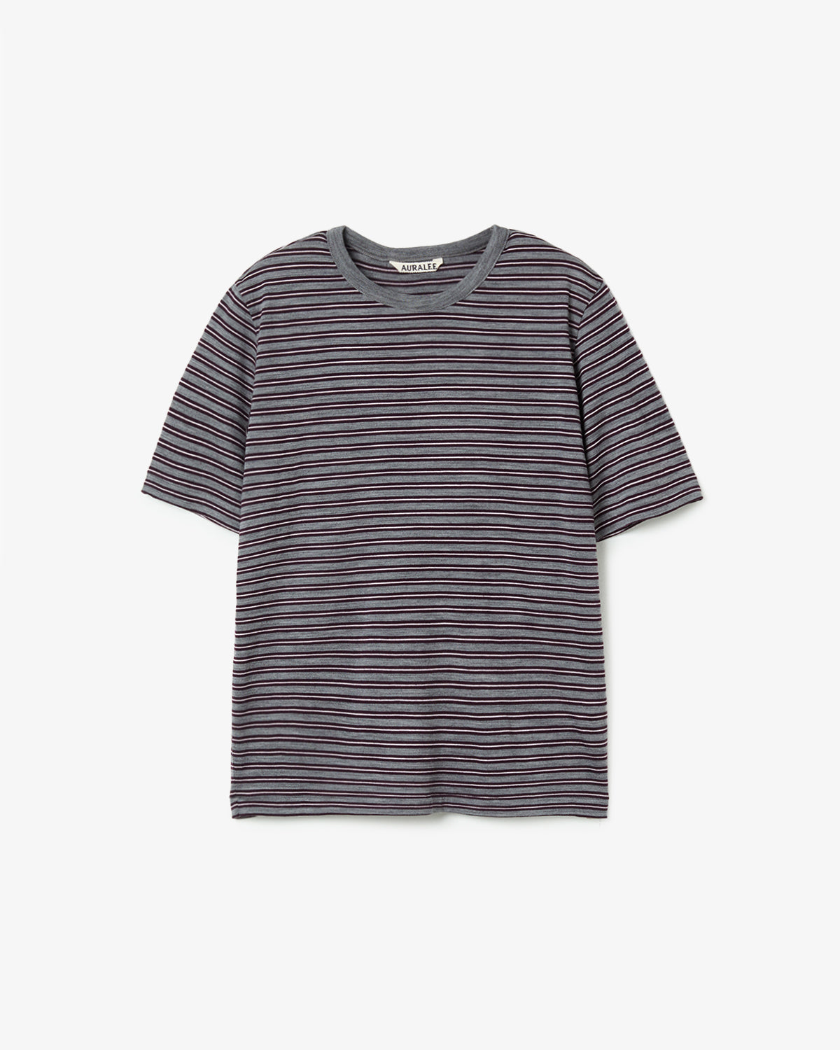 SOFT SMOOTH WOOL STRIPE JERSEY TEE (WOMEN'S)