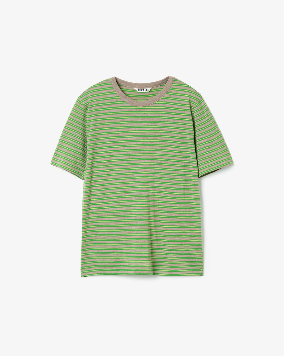 SOFT SMOOTH WOOL STRIPE JERSEY TEE (WOMEN'S)