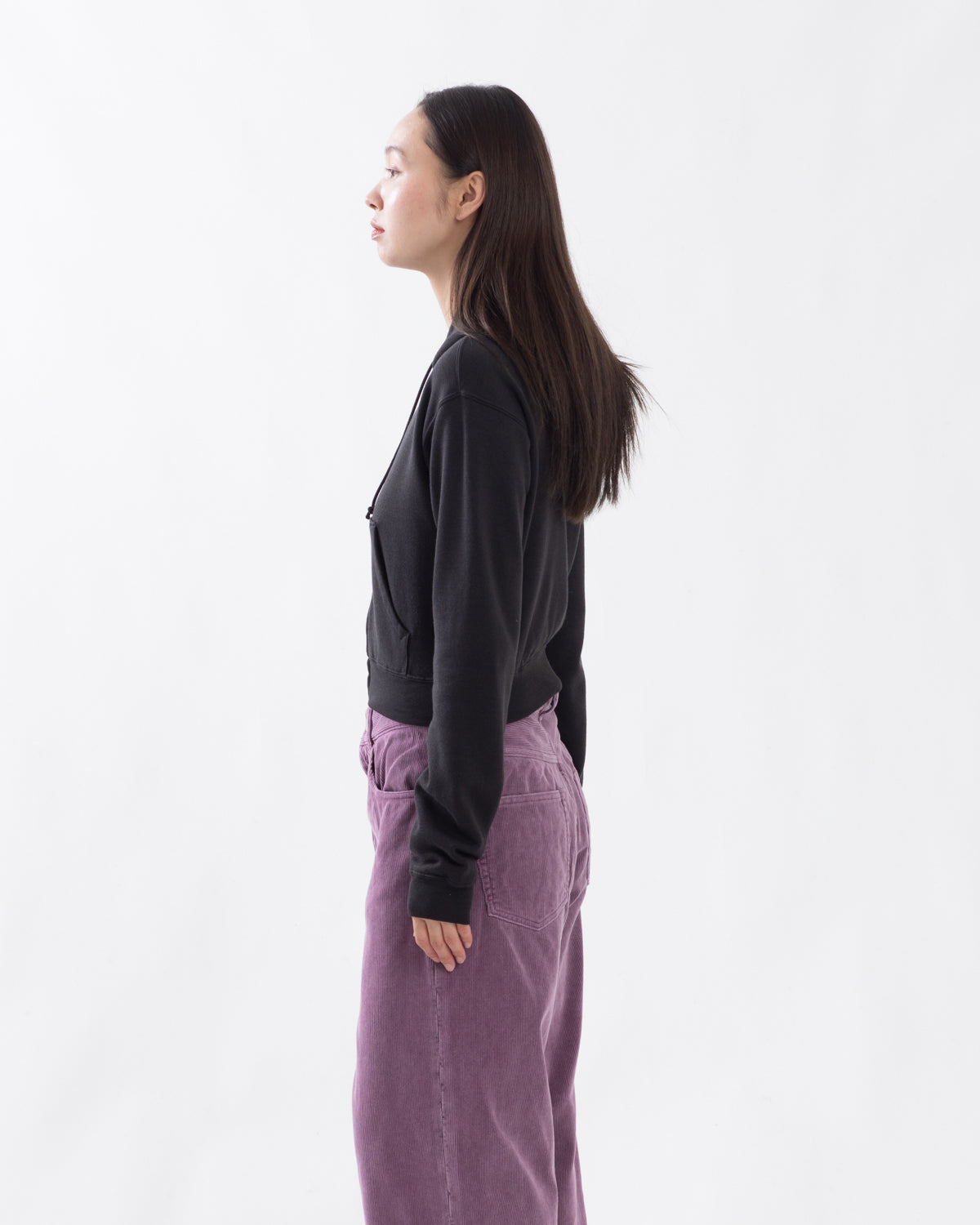 HIGH-TWIST COMPACT SWEAT ZIP PARKER (WOMEN'S)