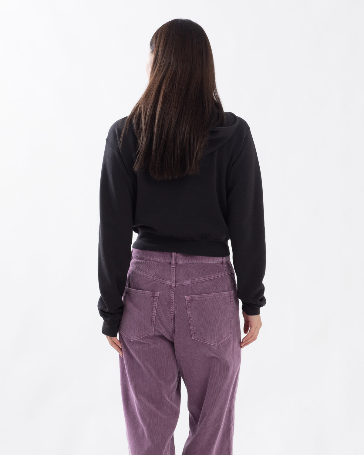 HIGH-TWIST COMPACT SWEAT ZIP PARKER (WOMEN'S)