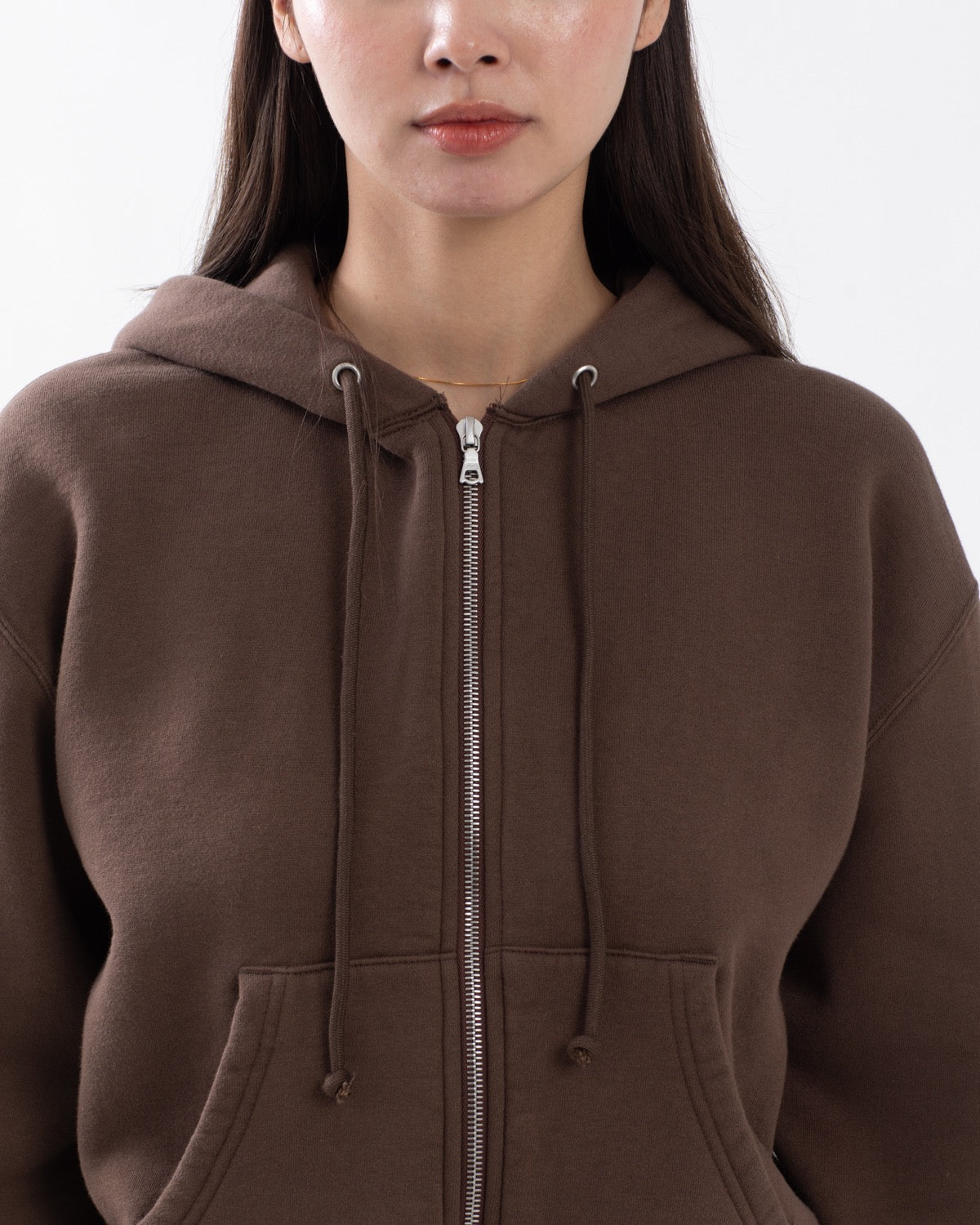 SMOOTH SOFT SWEAT ZIP PARKA