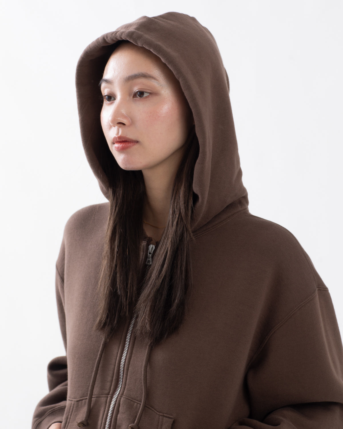 SMOOTH SOFT SWEAT ZIP PARKA