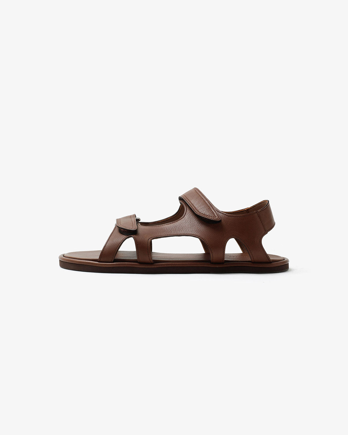SOFT LEATHER DOUBLE STRAP SANDALS (WOMEN'S)