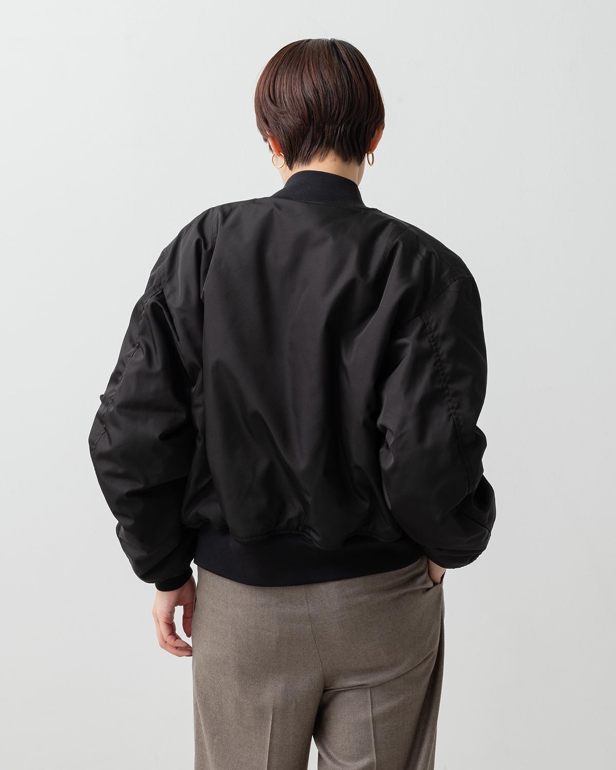 HIGH DENSITY SILK TWILL FLIGHT BLOUSON (WOMEN'S)