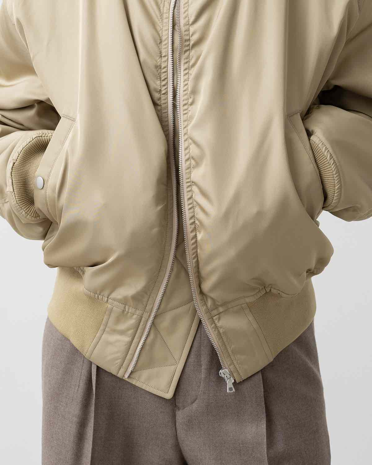 HIGH DENSITY SILK TWILL FLIGHT BLOUSON (WOMEN'S)