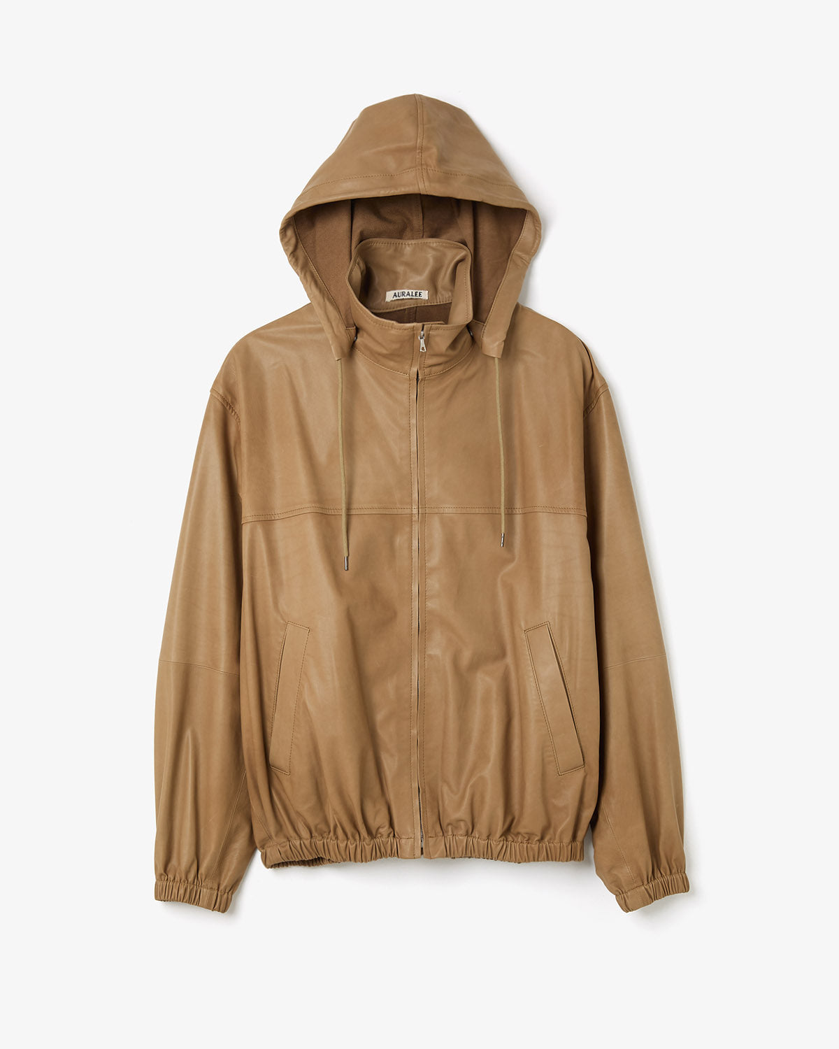 FINE BABY CALF HOODED BLOUSON (WOMEN'S)