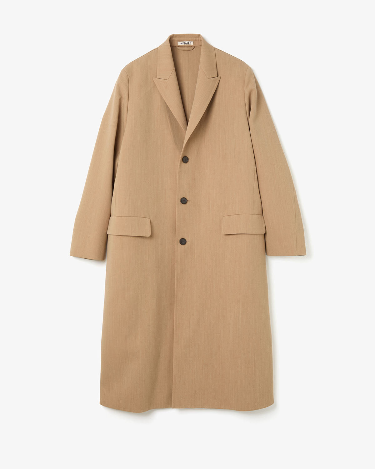 STRUCTURED WOOL GABARDINE HAND SEWN COAT (WOMEN'S)