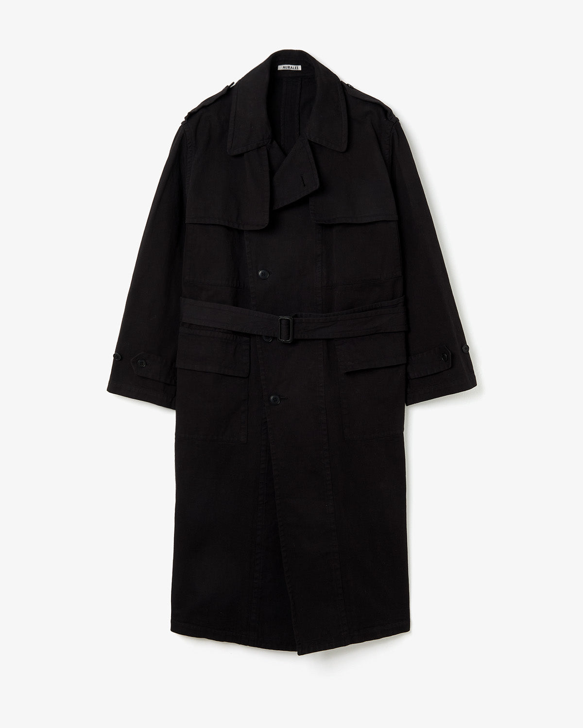 GARMENT-DYED TEXTURED CHINO COAT (WOMEN'S)