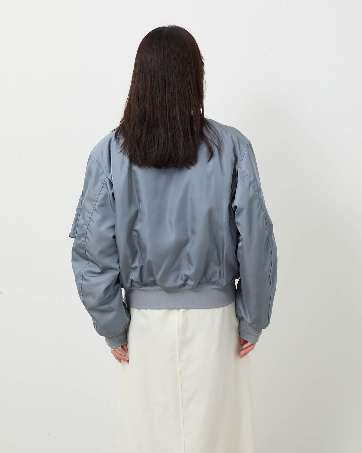 HIGH DENSITY SILK TWILL FLIGHT BLOUSON (WOMEN'S)
