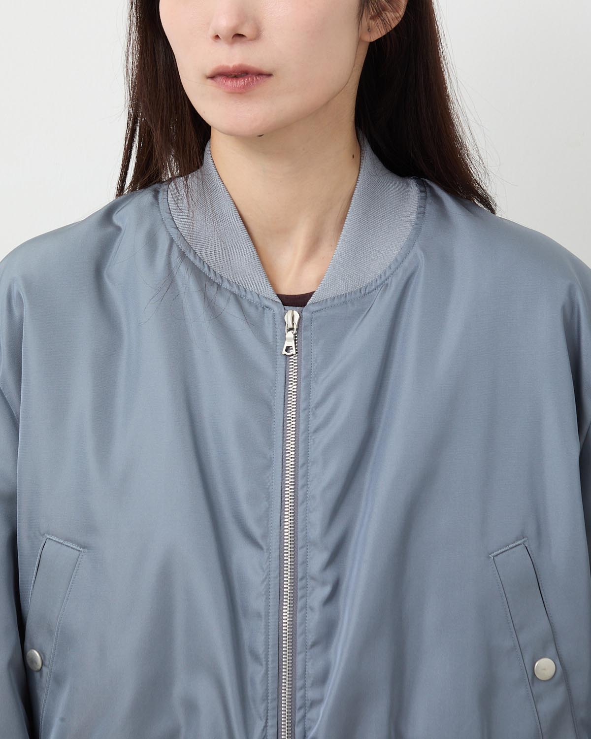 HIGH DENSITY SILK TWILL FLIGHT BLOUSON (WOMEN'S)