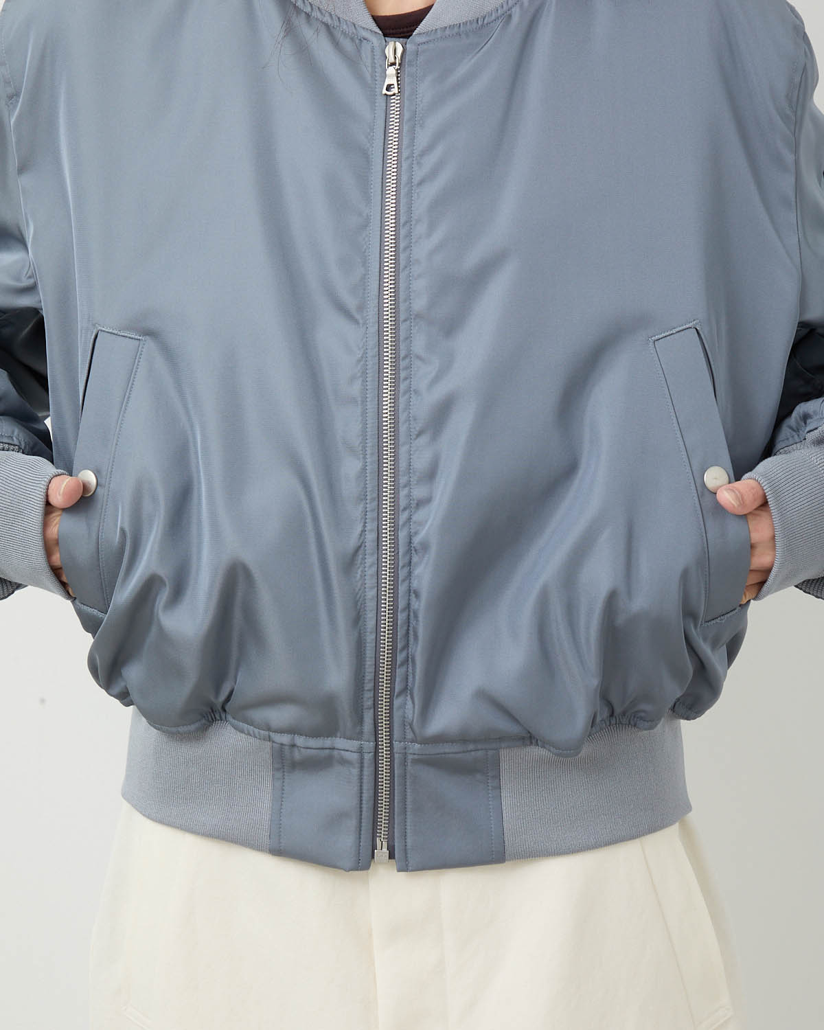 HIGH DENSITY SILK TWILL FLIGHT BLOUSON (WOMEN'S)