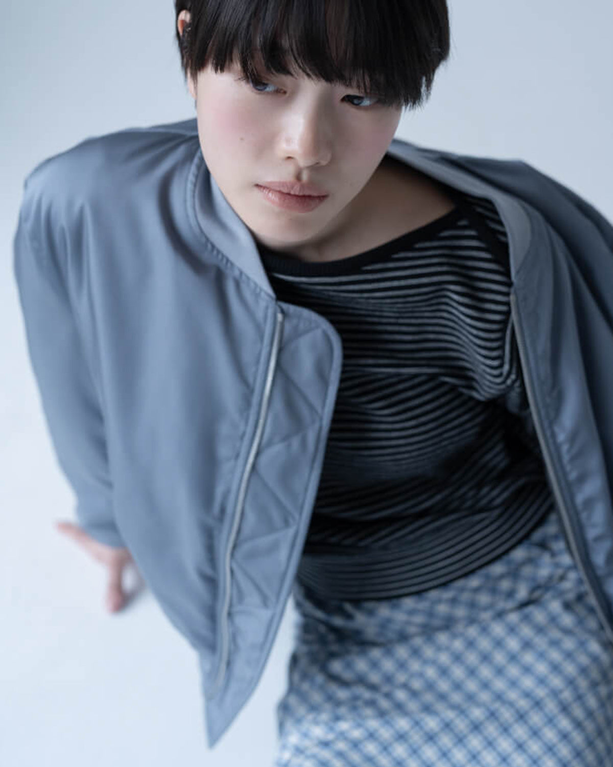 HIGH DENSITY SILK TWILL FLIGHT BLOUSON (WOMEN'S)