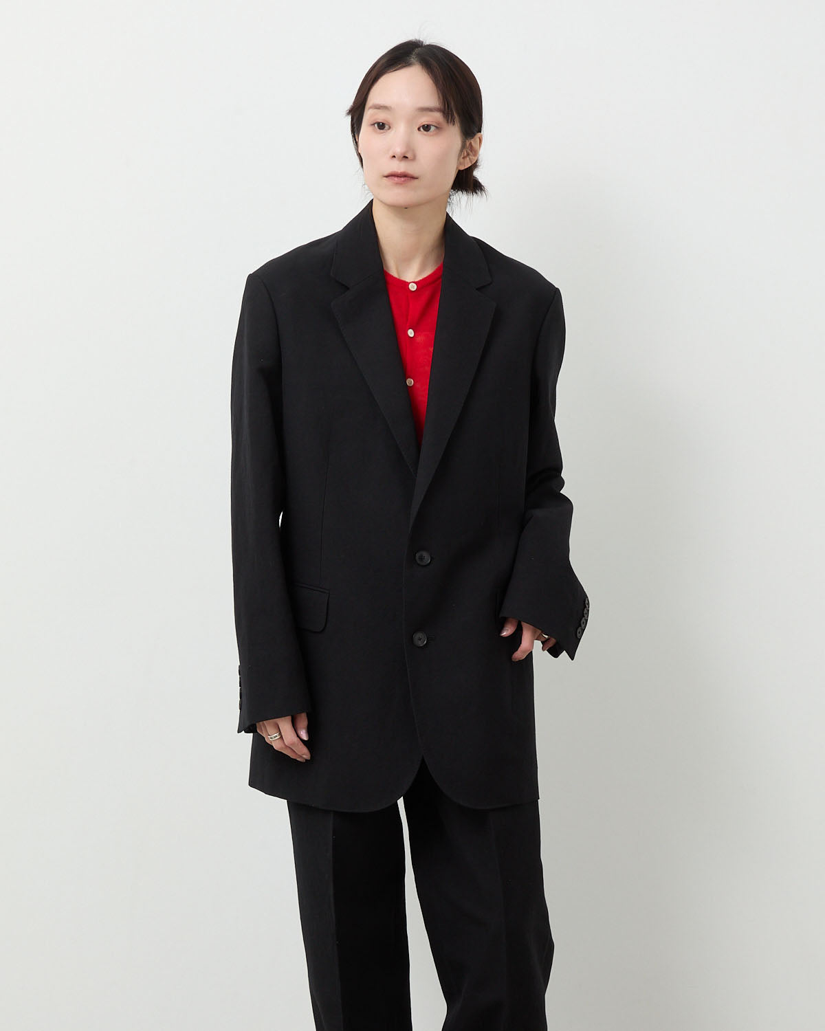 WOOL COTTON LINEN OX JACKET (WOMEN'S)