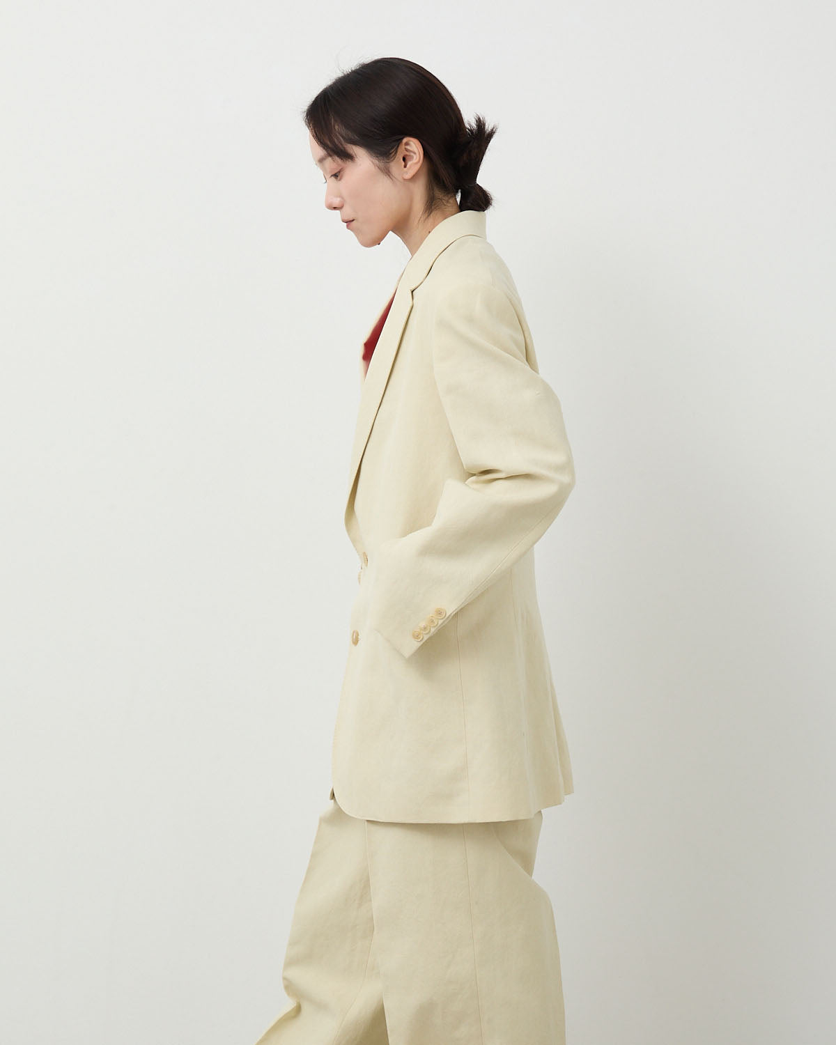 WOOL COTTON LINEN OX JACKET (WOMEN'S)