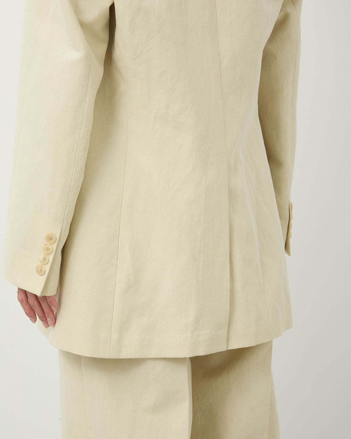 WOOL COTTON LINEN OX JACKET (WOMEN'S)
