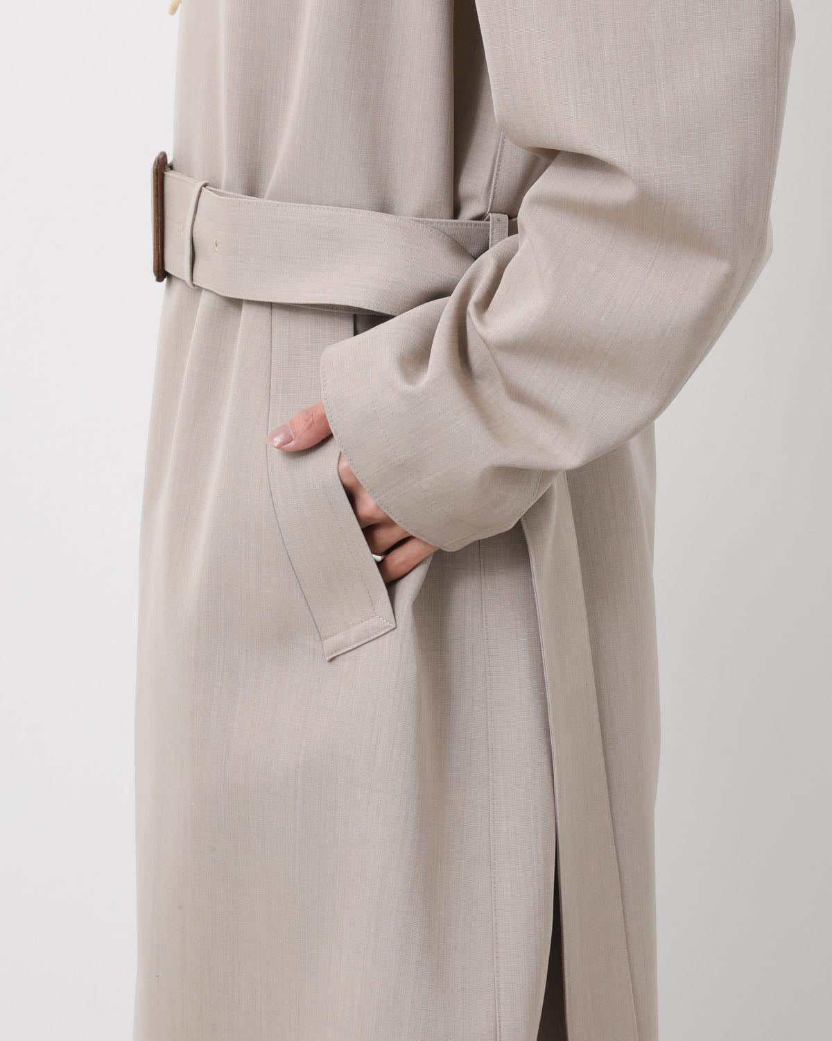 WOOL MAX CANVAS COAT (WOMEN'S)