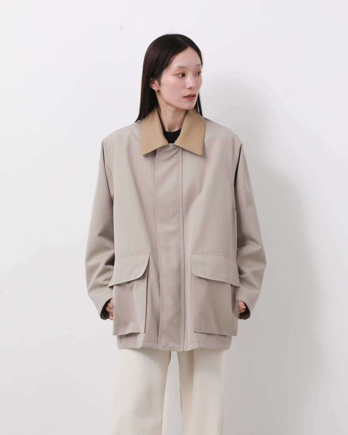WOOL MAX CANVAS BLOUSON (WOMEN'S)