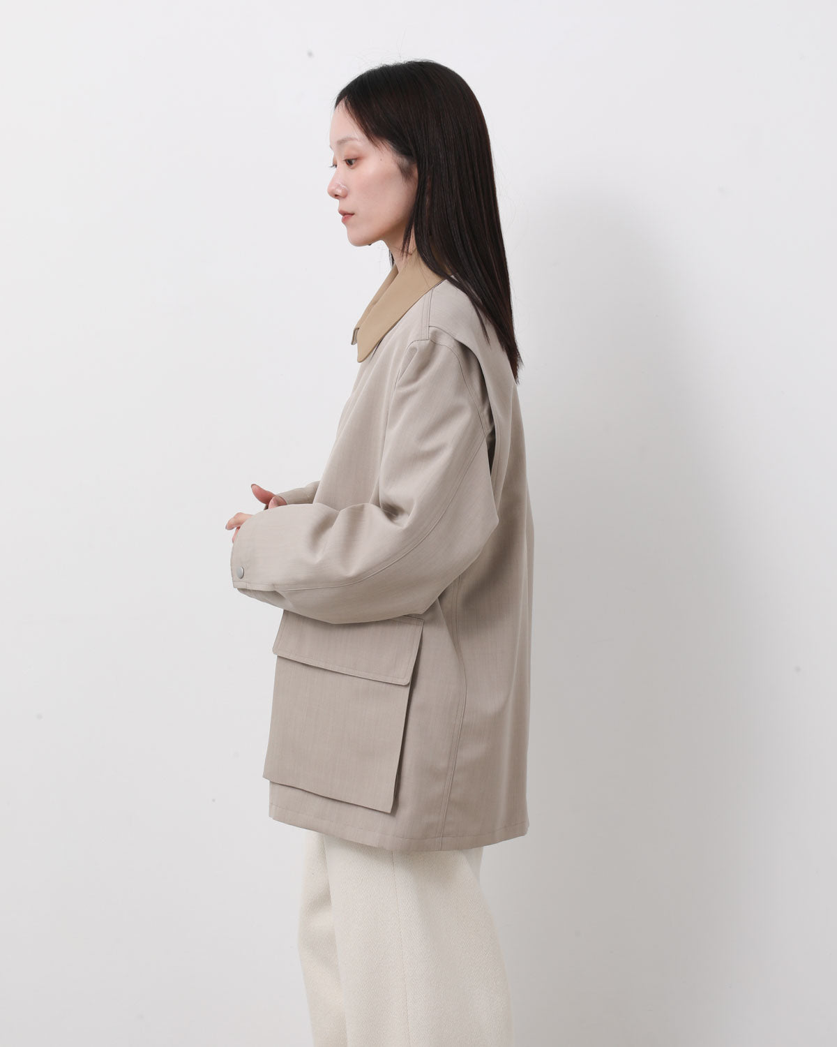 WOOL MAX CANVAS BLOUSON (WOMEN'S)