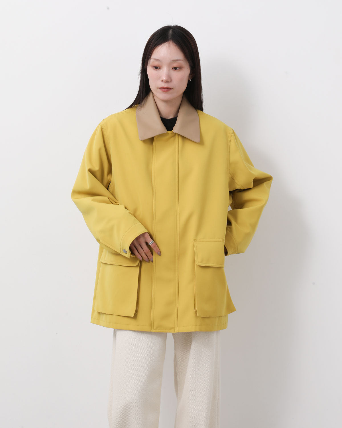 WOOL MAX CANVAS BLOUSON (WOMEN'S)