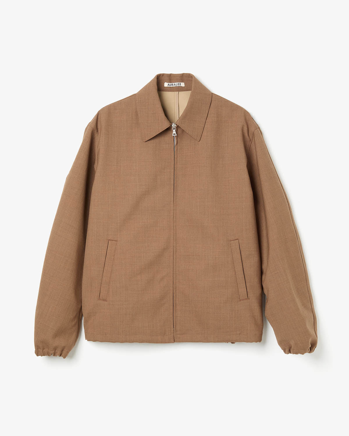 BONDED TROPICAL WOOL ZIP BLOUSON (WOMEN'S)