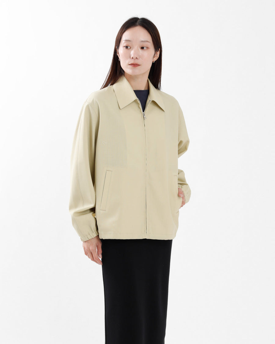 WOOL KID MOHAIR HOPSACK ZIP BLOUSON (WOMEN'S) – COVERCHORD