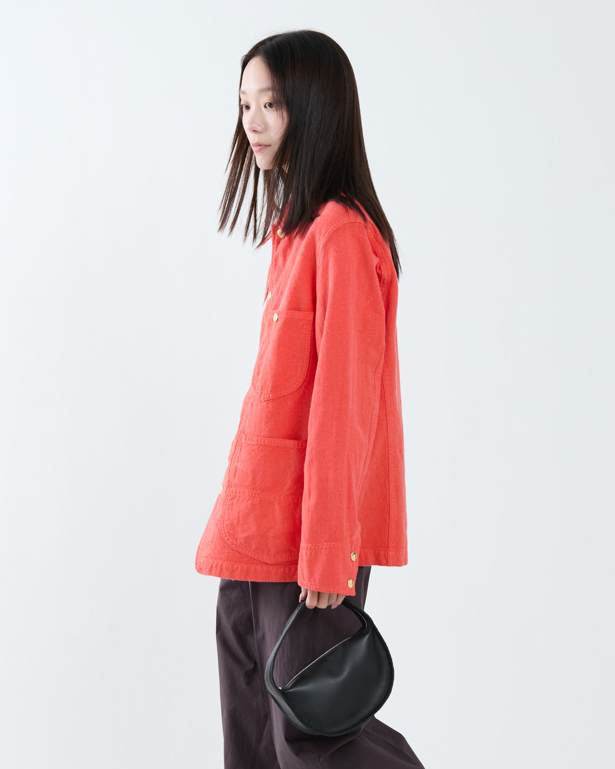 WOOL COTTON LINEN OX WORK JACKET (WOMEN'S)