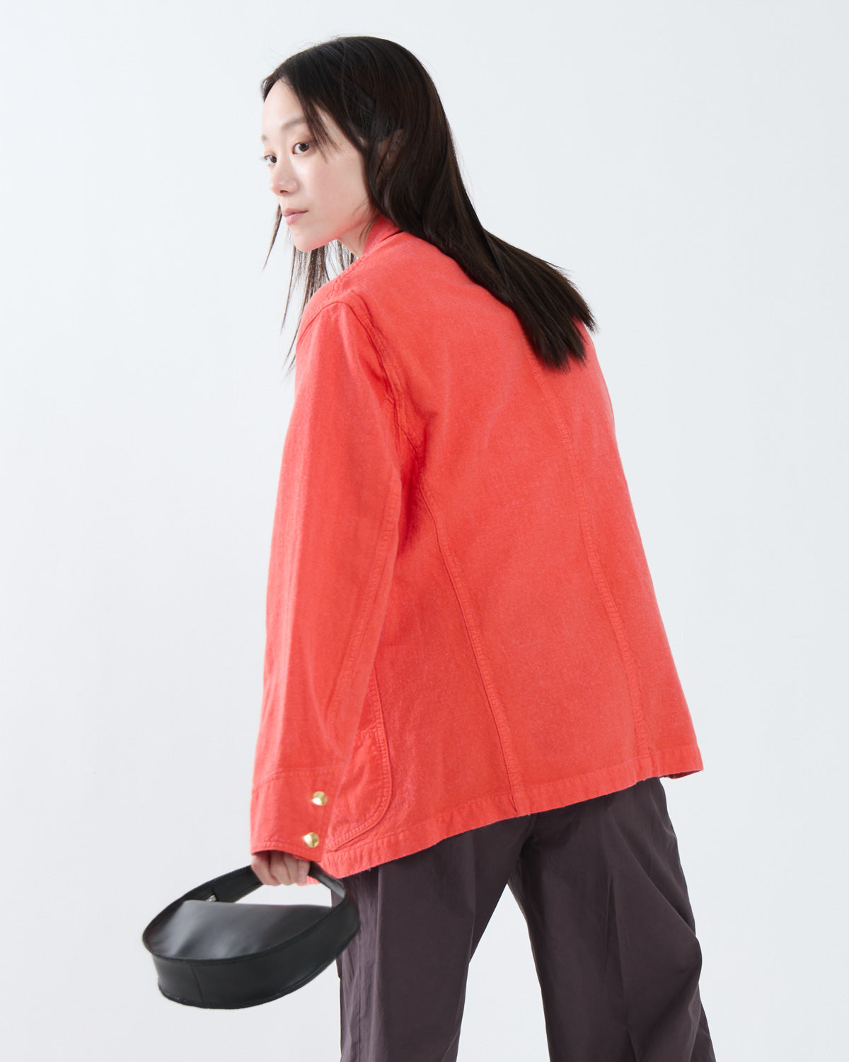 WOOL COTTON LINEN OX WORK JACKET (WOMEN'S)