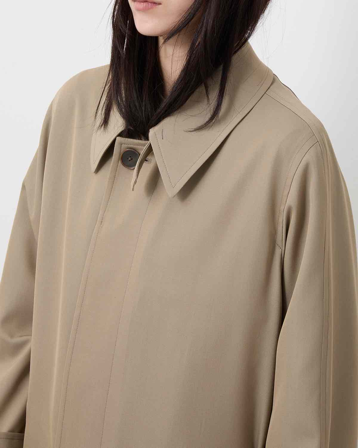 LIGHT WOOL MAX GABARDINE COAT (WOMEN'S)