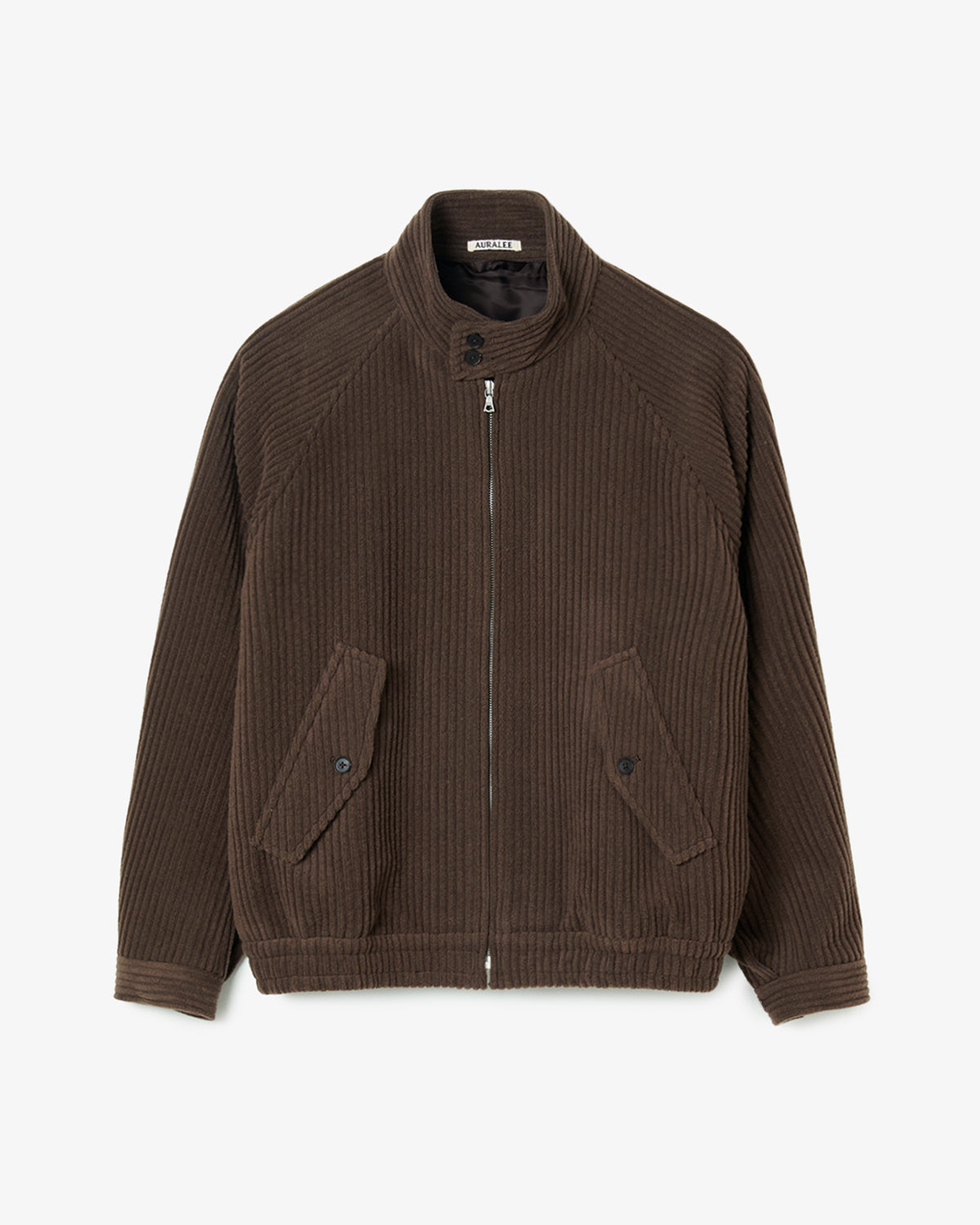 WOOL CASHMERE CORDUROY ZIP BLOUSON (WOMEN'S)