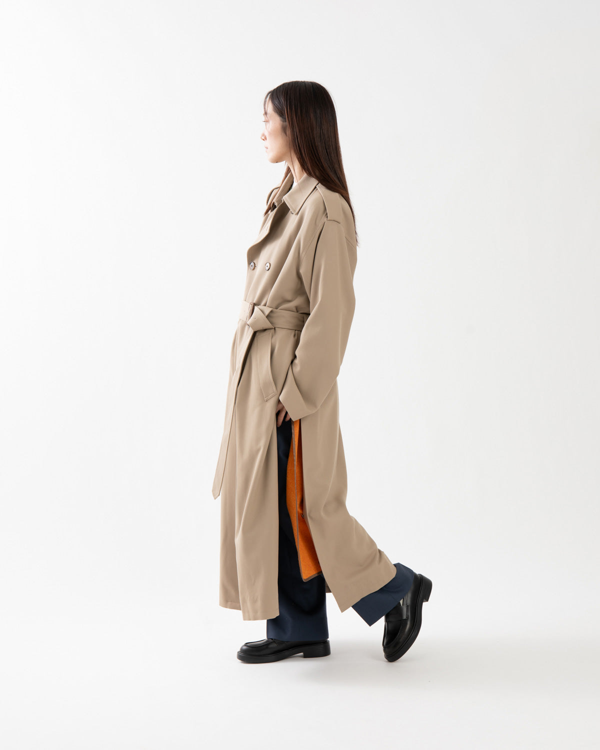 ULTRA FINE WOOL TRENCH COAT WITH DETACHABLE LINER (WOMEN'S)