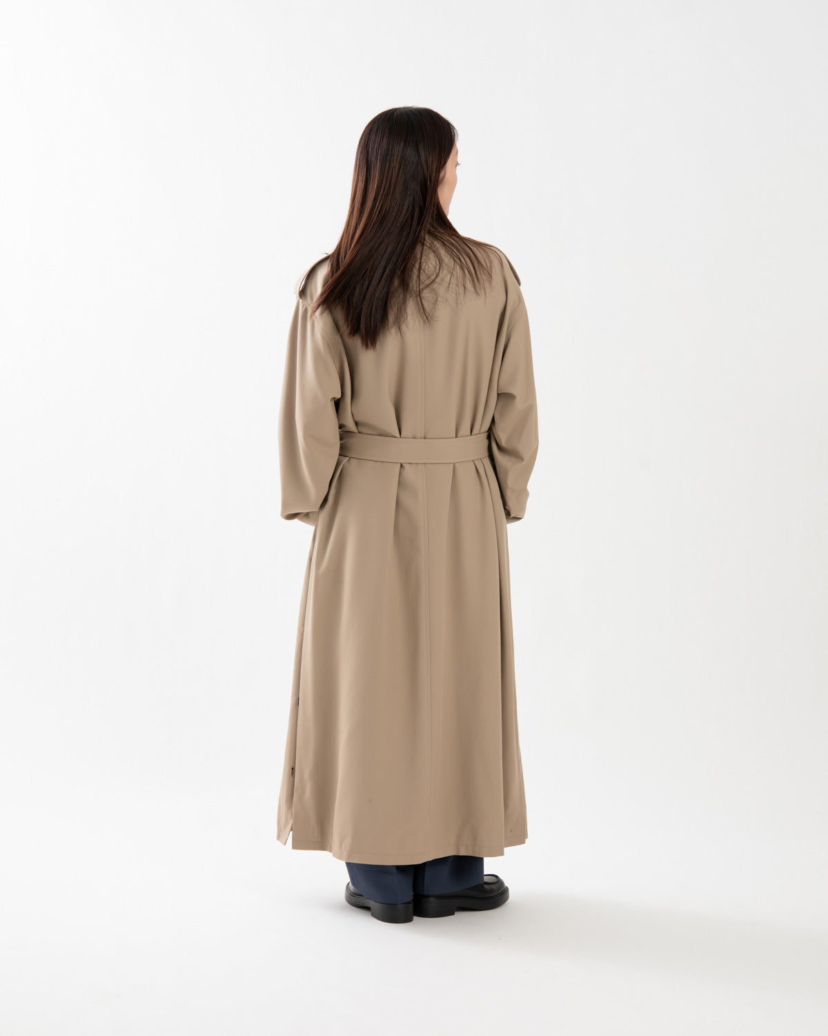 ULTRA FINE WOOL TRENCH COAT WITH DETACHABLE LINER (WOMEN'S)
