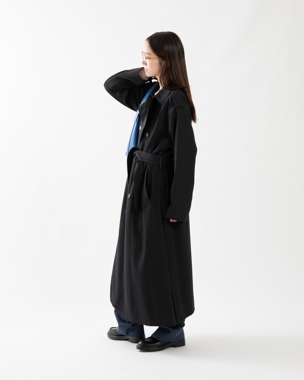 ULTRA FINE WOOL TRENCH COAT WITH DETACHABLE LINER (WOMEN'S)