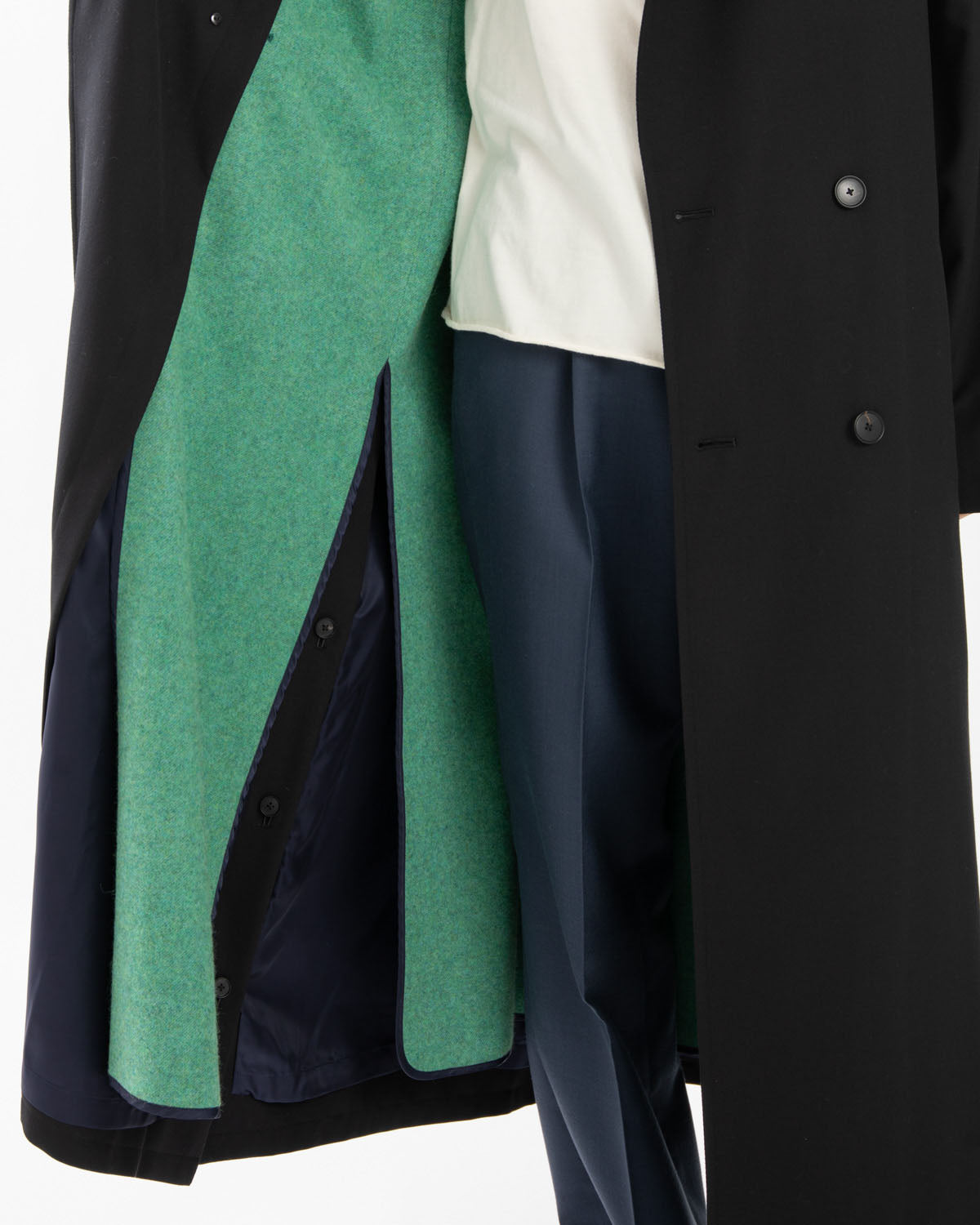ULTRA FINE WOOL TRENCH COAT WITH DETACHABLE LINER (WOMEN'S)