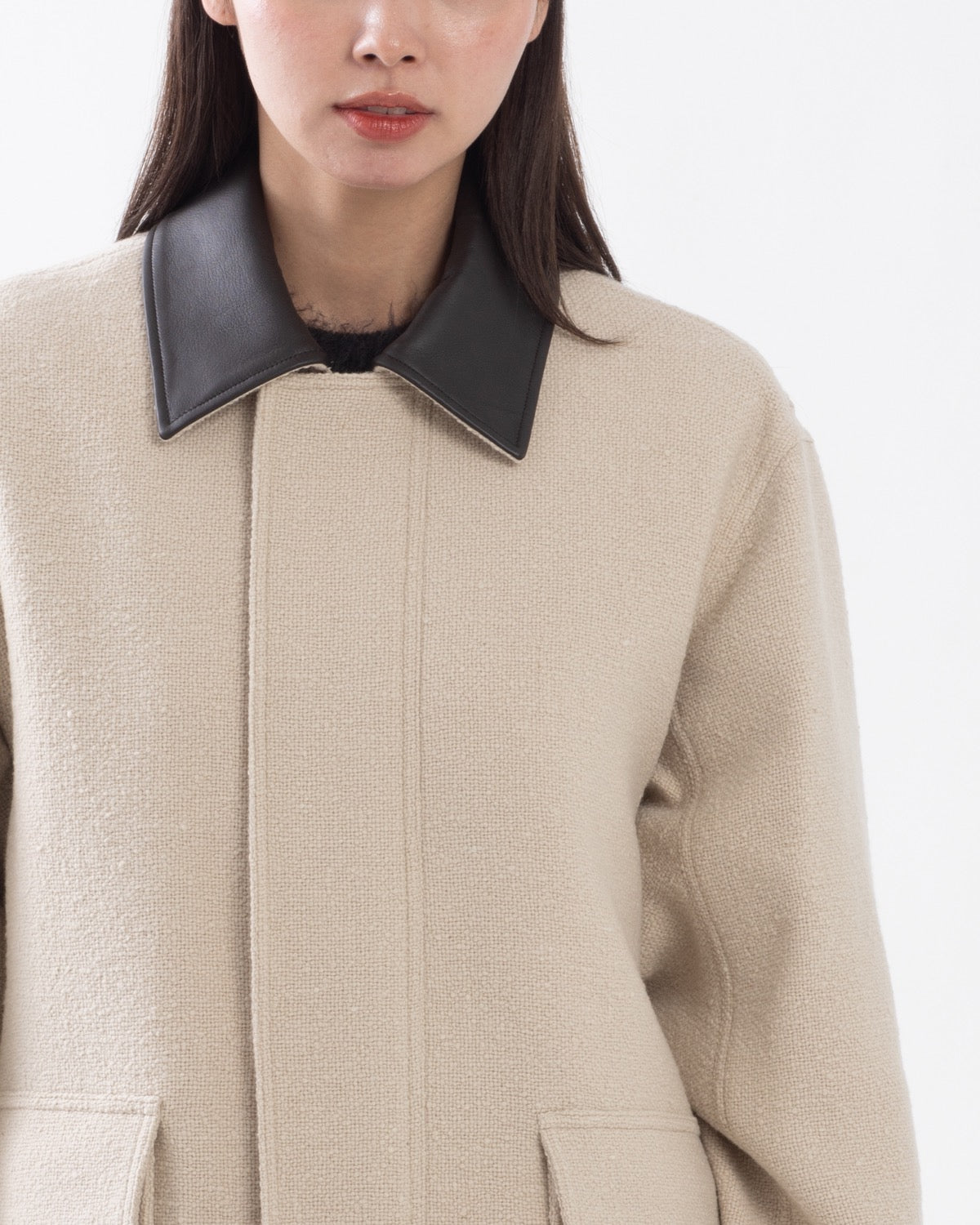 HOMESPUN TWEED ZIP BLOUSON (WOMEN'S)