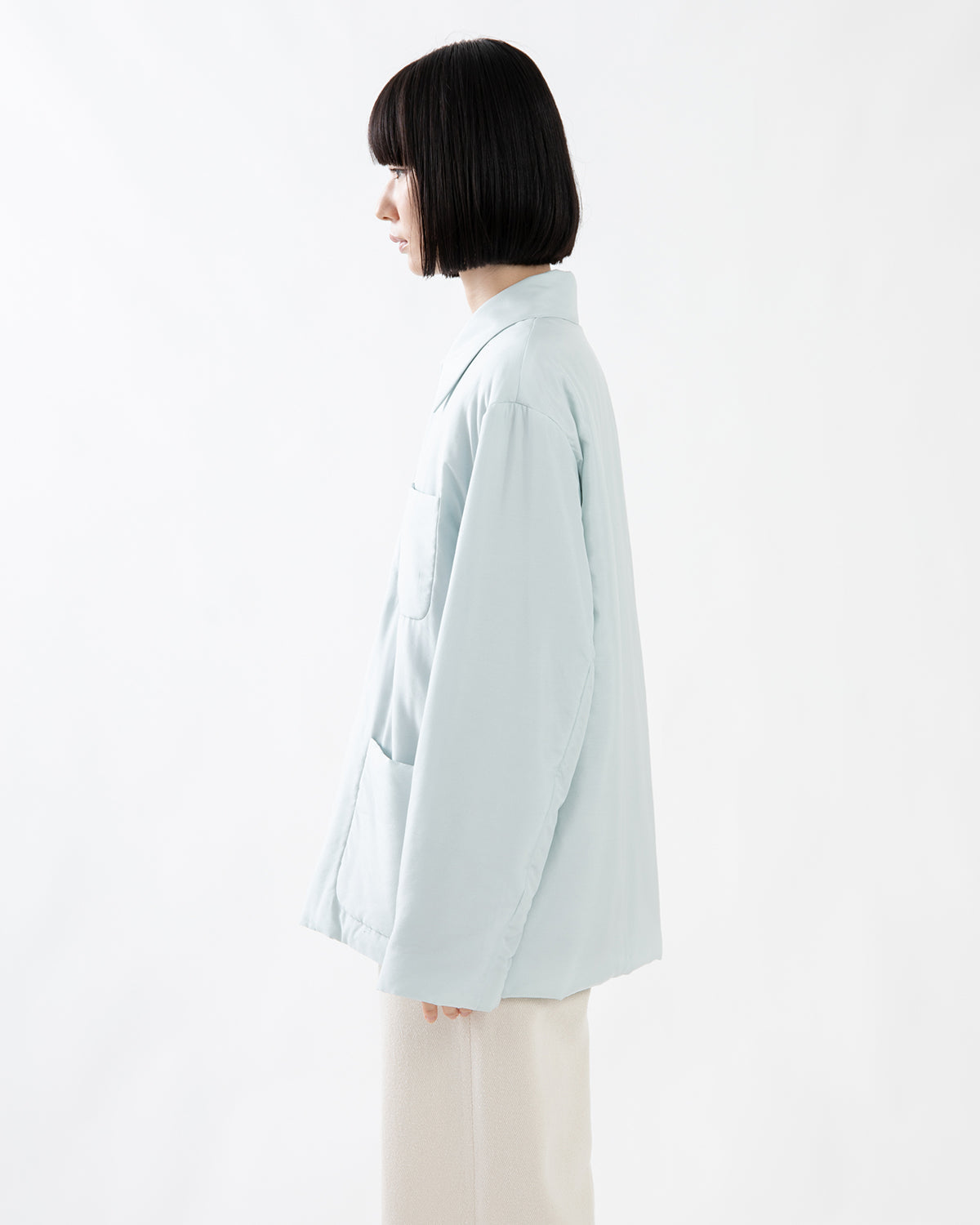 LIGHT SILK PADDED BLOUSON