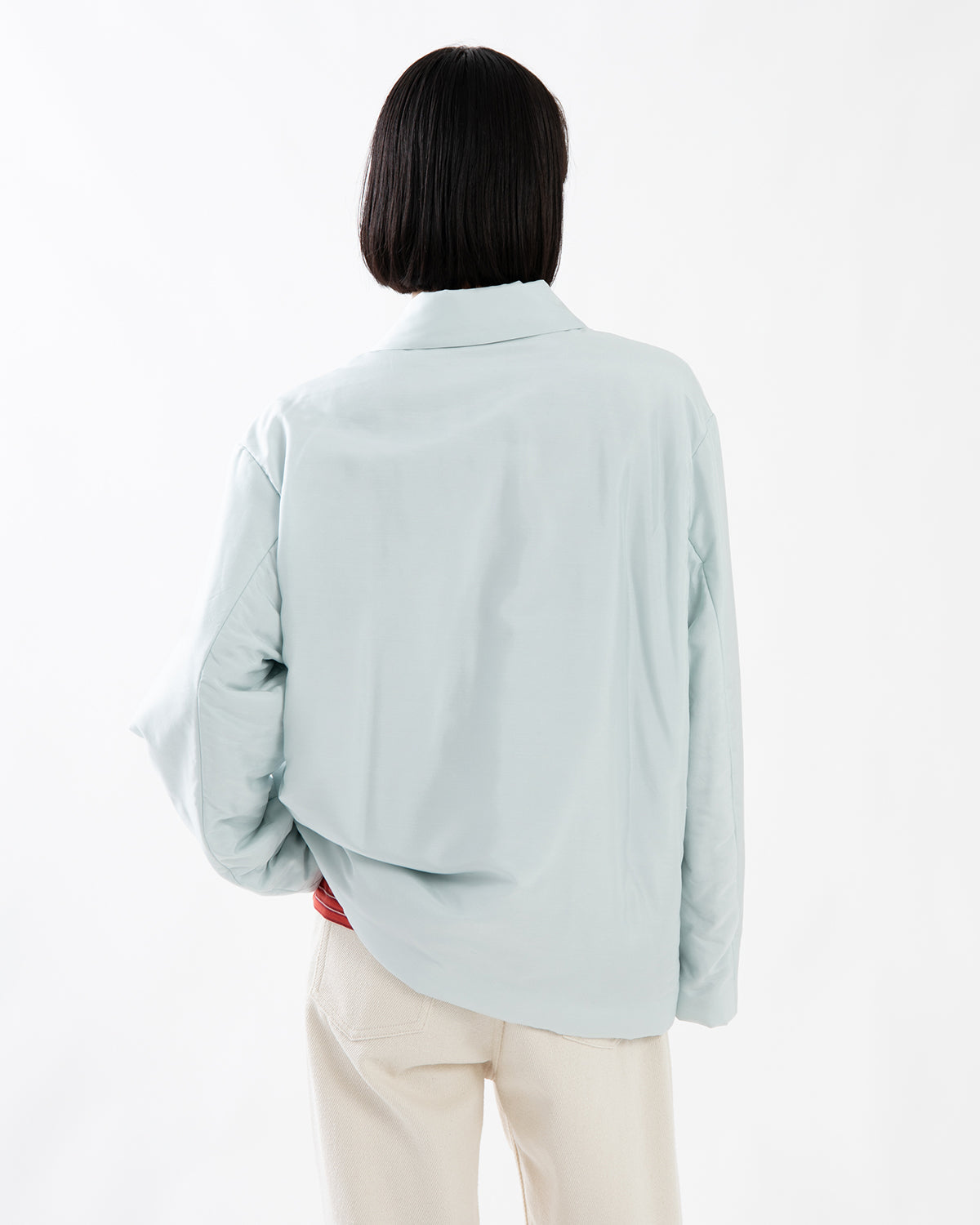 LIGHT SILK PADDED BLOUSON