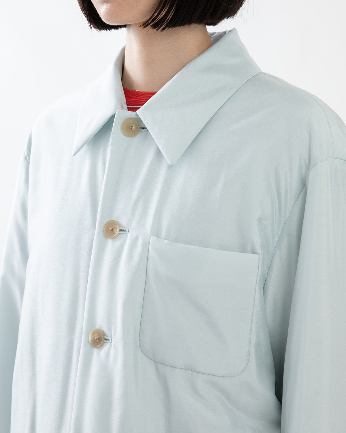 LIGHT SILK PADDED BLOUSON