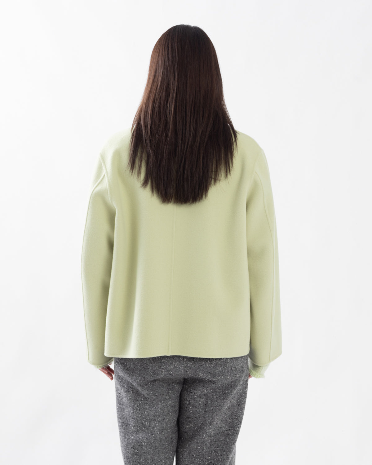 SUPER FINE WOOL MELTON HAND SEWN BLOUSON
