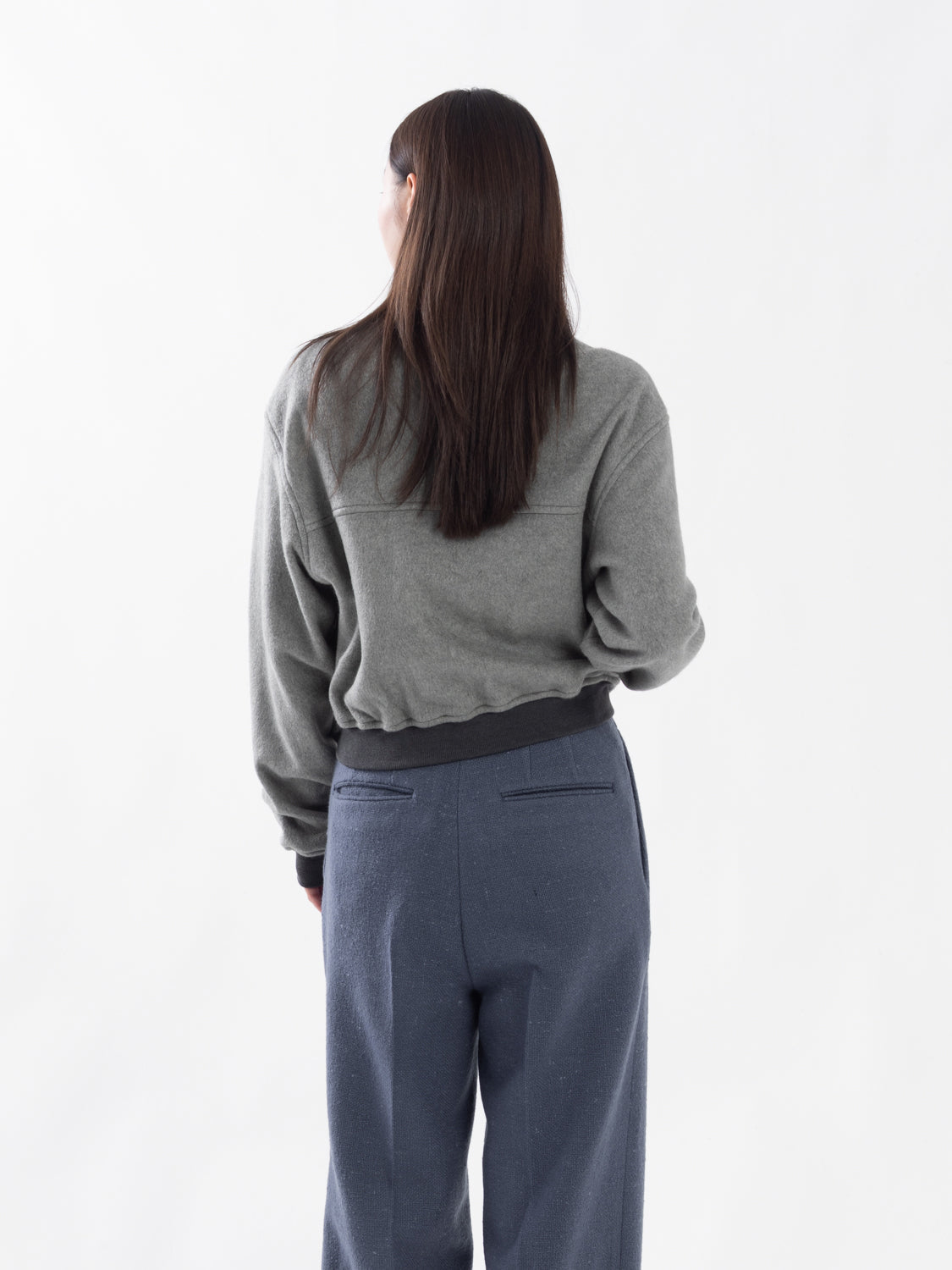 PURE SILK COMFORT FLEECE ZIP BLOUSON (WOMEN'S)