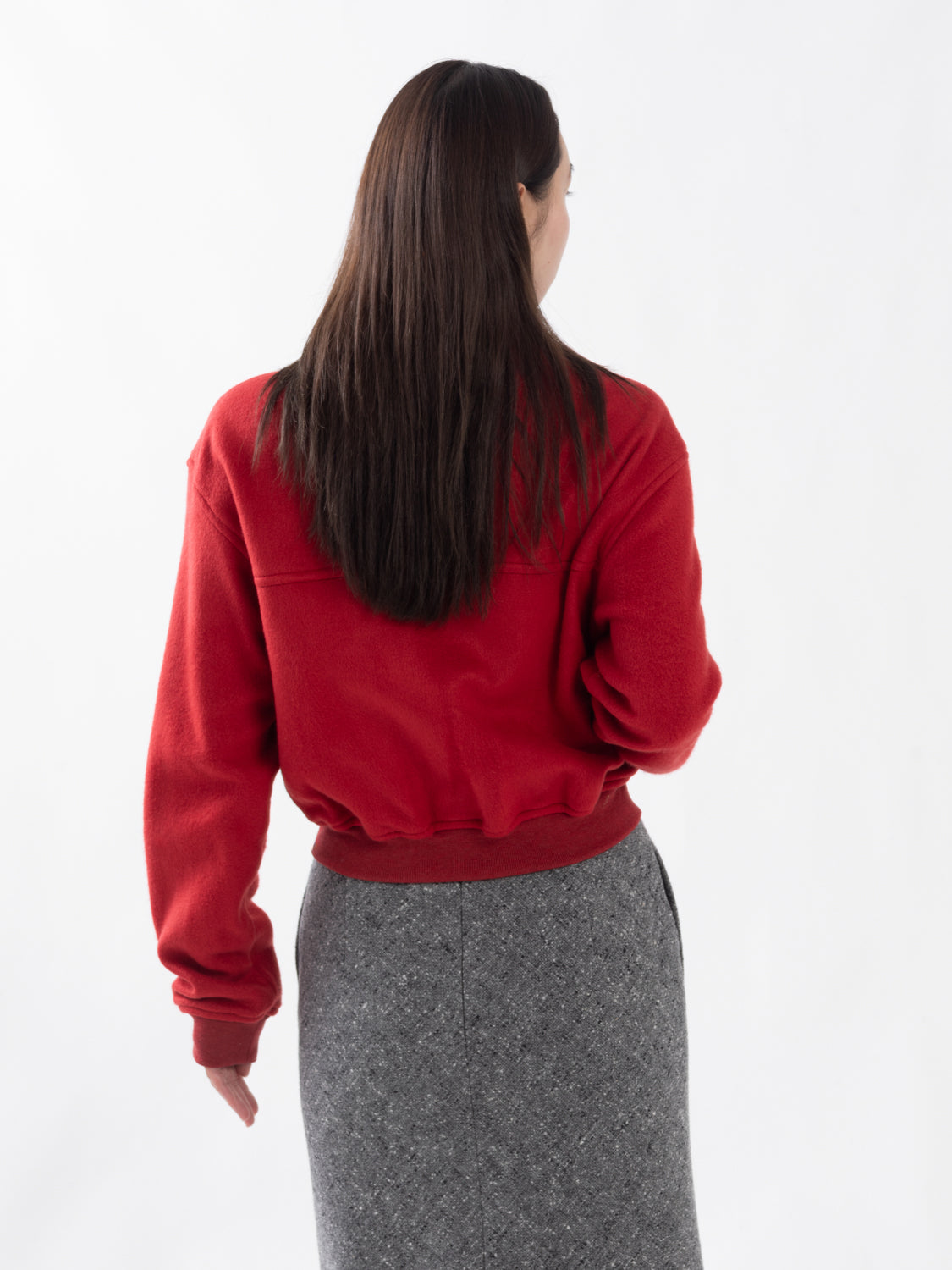 PURE SILK COMFORT FLEECE ZIP BLOUSON (WOMEN'S)