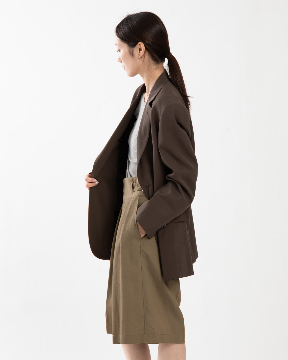 LIGHT WOOL MAX GABARDINE JACKET (WOMEN'S)