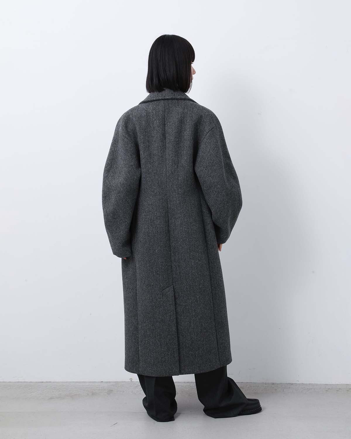 SHETLAND WOOL DOUBLE CLOTH COAT (WOMEN'S) – COVERCHORD