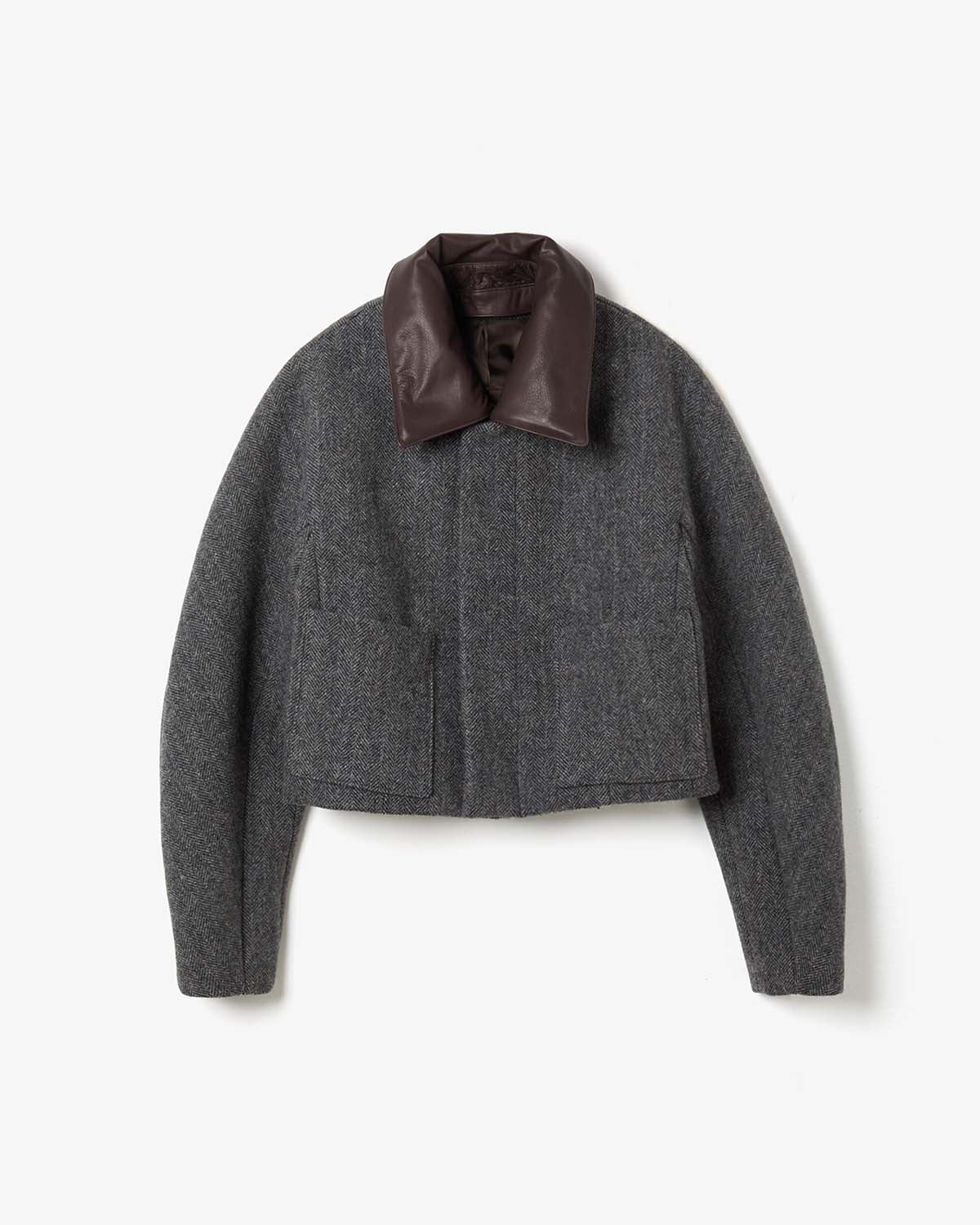 ジャケット・アウター SHETLAND WOOL DOUBLE CLOTH BLOUSON SHETLAND WOOL DOUBLE CLOTH BLOUSON - AURALEE Official Website