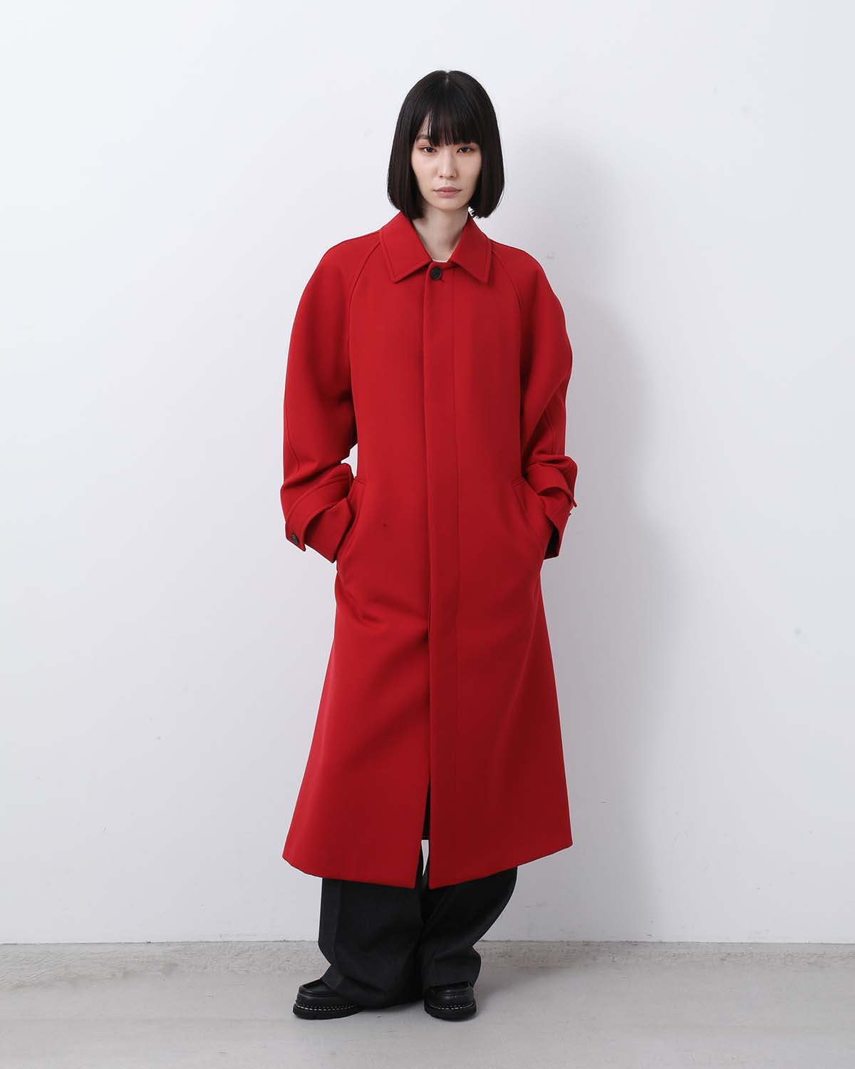 TWISTED DOUBLE CLOTH COAT (WOMEN'S)