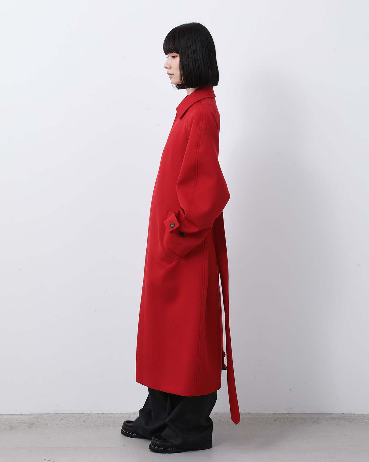 TWISTED DOUBLE CLOTH COAT (WOMEN'S)