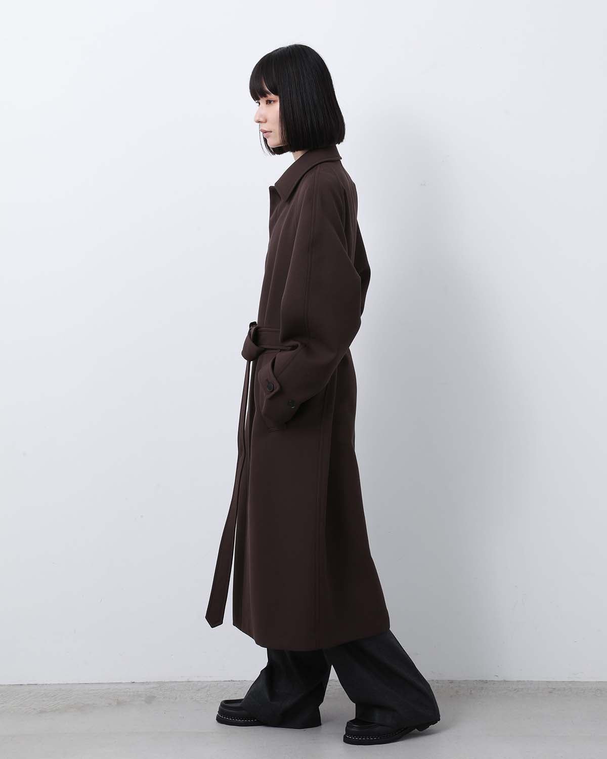 TWISTED DOUBLE CLOTH COAT (WOMEN'S)
